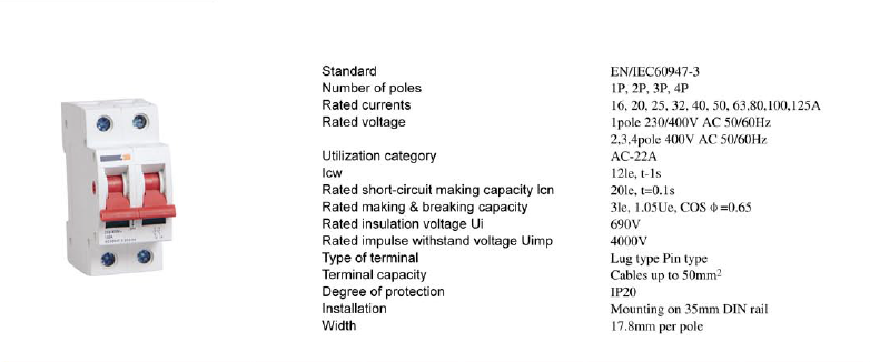 Weather Protected Isolating Switch Sti